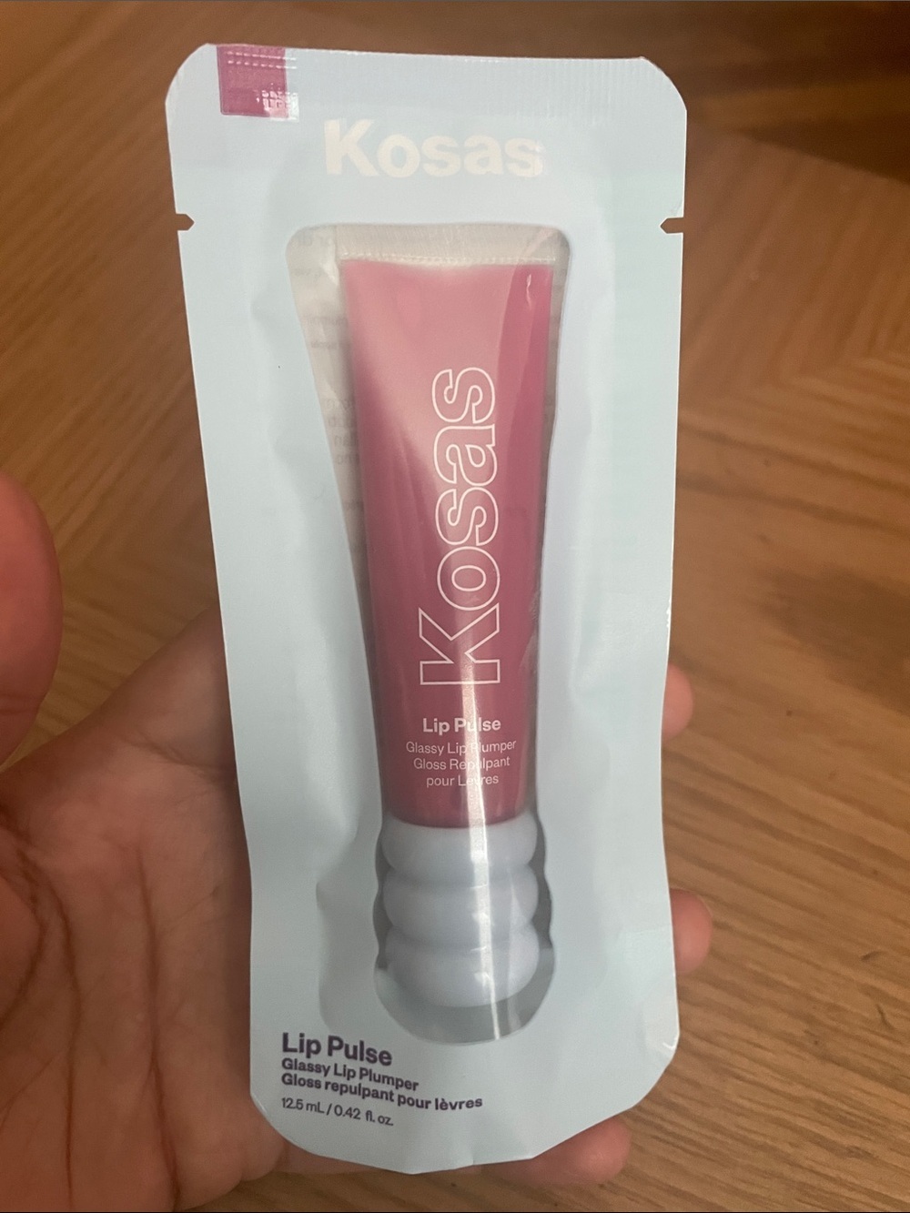 Kosas Lip Pulse Glossy Lip Plumper - Rose Pink